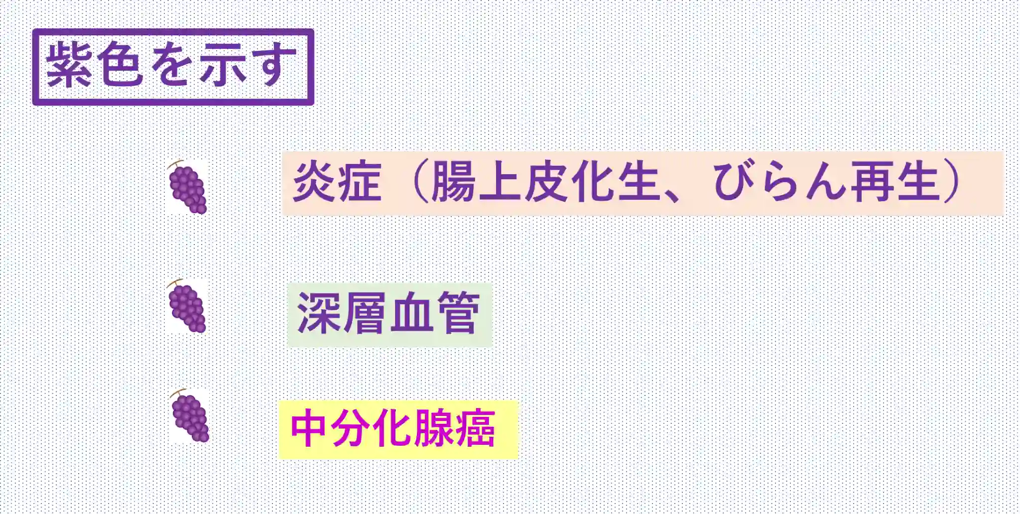 紫色が示す3つの特徴